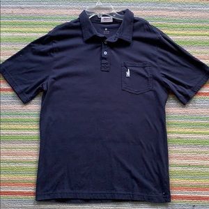 Johnnie-o boys navy polo shirt sz14